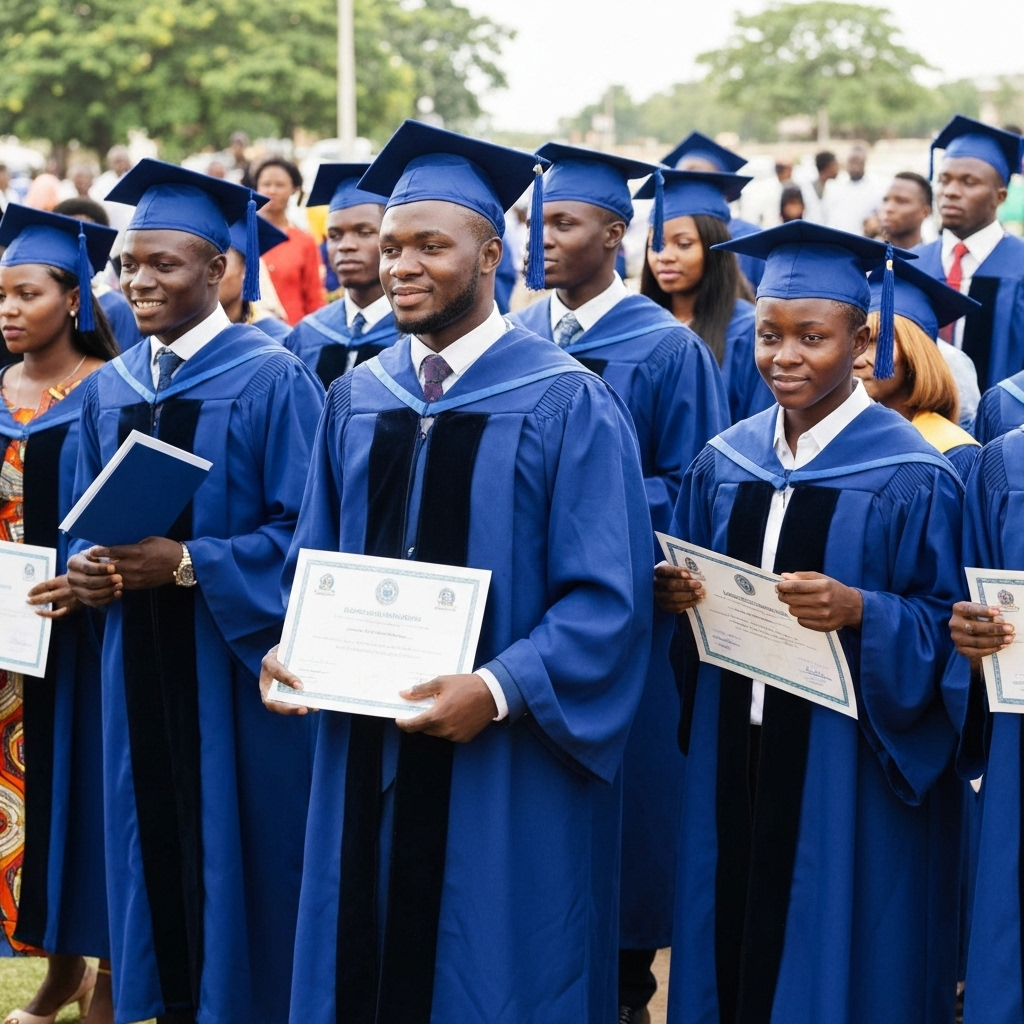 Thynkcity graduation ceremony with students and certificates